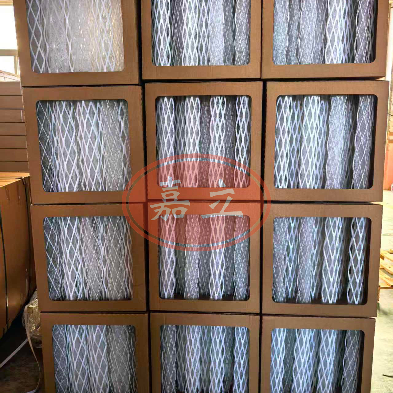 呼和浩特3D柱型漆雾过滤收集器